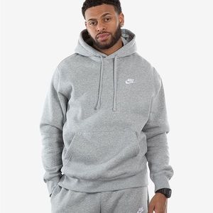 GREY NIKE HOODIE SIZE XS